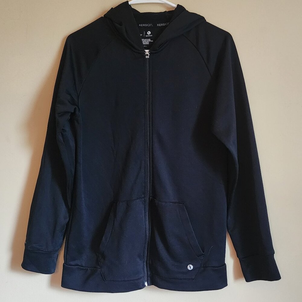 Xersion Womens Quick Dry Activewear Black Jacket Size XL (18/20)